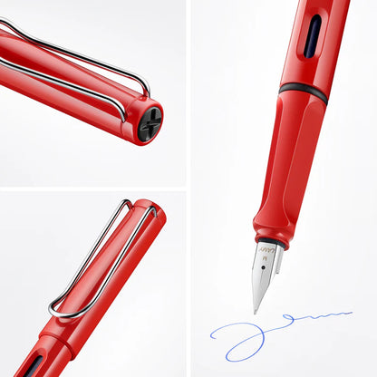 LAMY safari Fountain Pen Red - Al Qalam