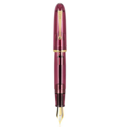 Jinhao 9019 Transparent Pink Fountain Pen - Al Qalam