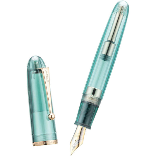 Jinhao 9019 Transparent Blue Fountain Pen - Al Qalam