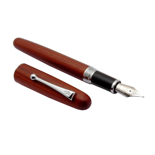 Jinhao 9035 Rosewood Fountain Pen - Al Qalam
