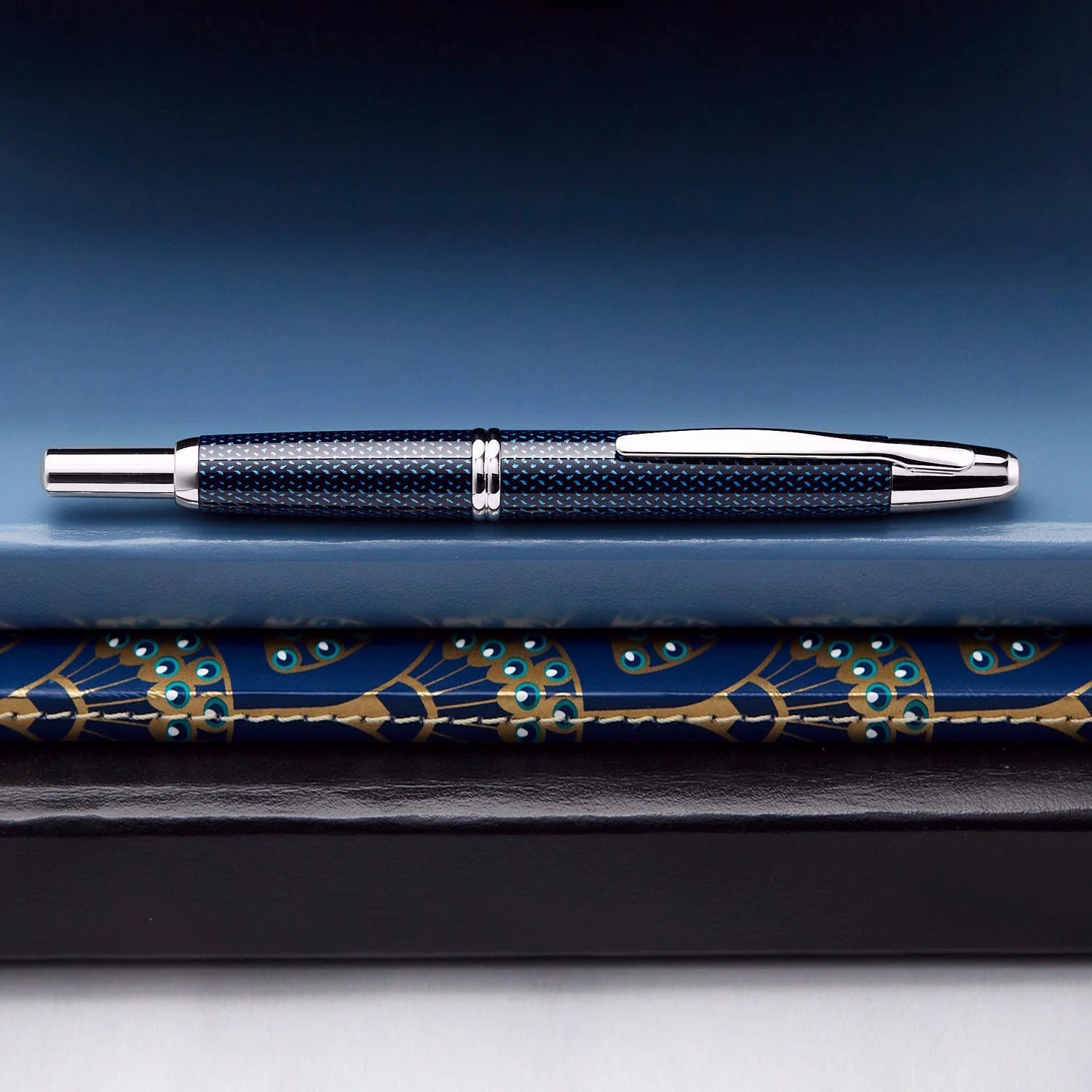 Pilot Capless ( M / B ) Kasuri Blue CT Fountain Pen - Al Qalam
