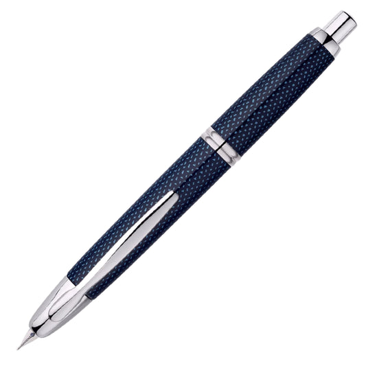 Pilot Capless ( M / B ) Kasuri Blue CT Fountain Pen - Al Qalam
