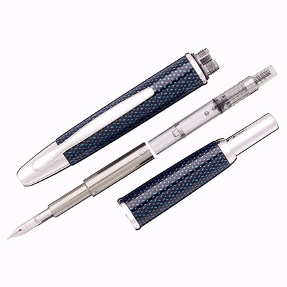 Pilot Capless ( M / B ) Kasuri Blue CT Fountain Pen - Al Qalam