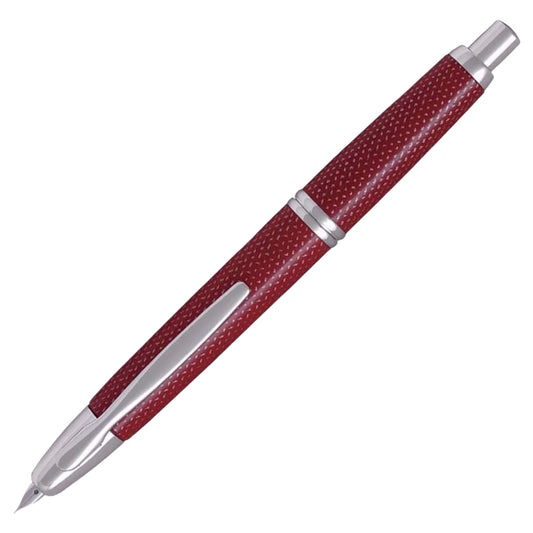 Pilot Capless ( M / B ) Kasuri Red CT Fountain Pen - Al Qalam