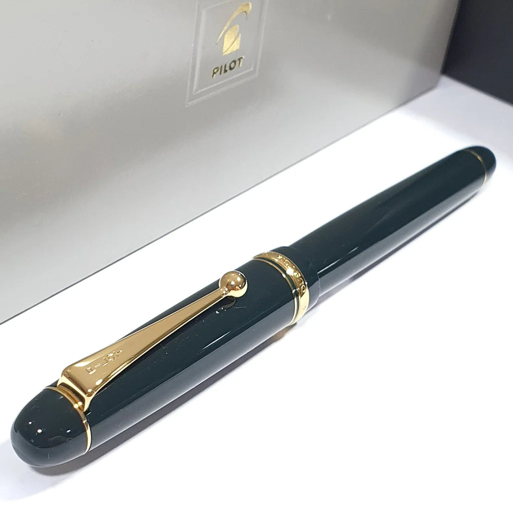 Pilot Custom 74 (M / B) Dark Green GT Fountain Pen - Al Qalam