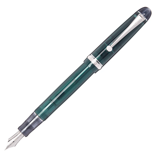 Pilot Custom 74 (M / B) Tinted Green Fountain Pen - Al Qalam