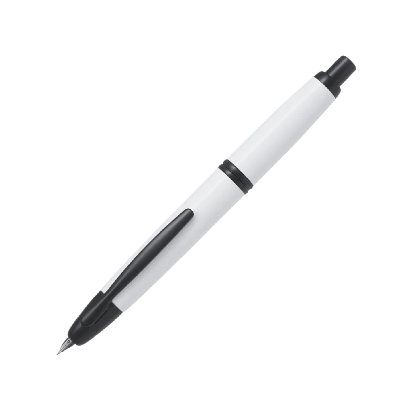 Pilot Capless ( M / B ) Matte White BT Fountain Pen - Al Qalam