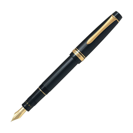 Pilot Justus 95 Fountain Pen Stripe Black GT