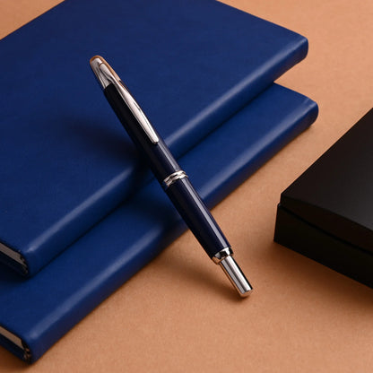 Pilot Capless ( M / B ) Lacquer Blue CT Fountain Pen - Al Qalam