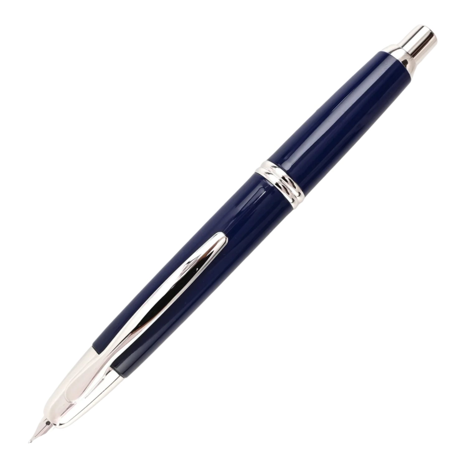 Pilot Capless ( M / B ) Lacquer Blue CT Fountain Pen - Al Qalam