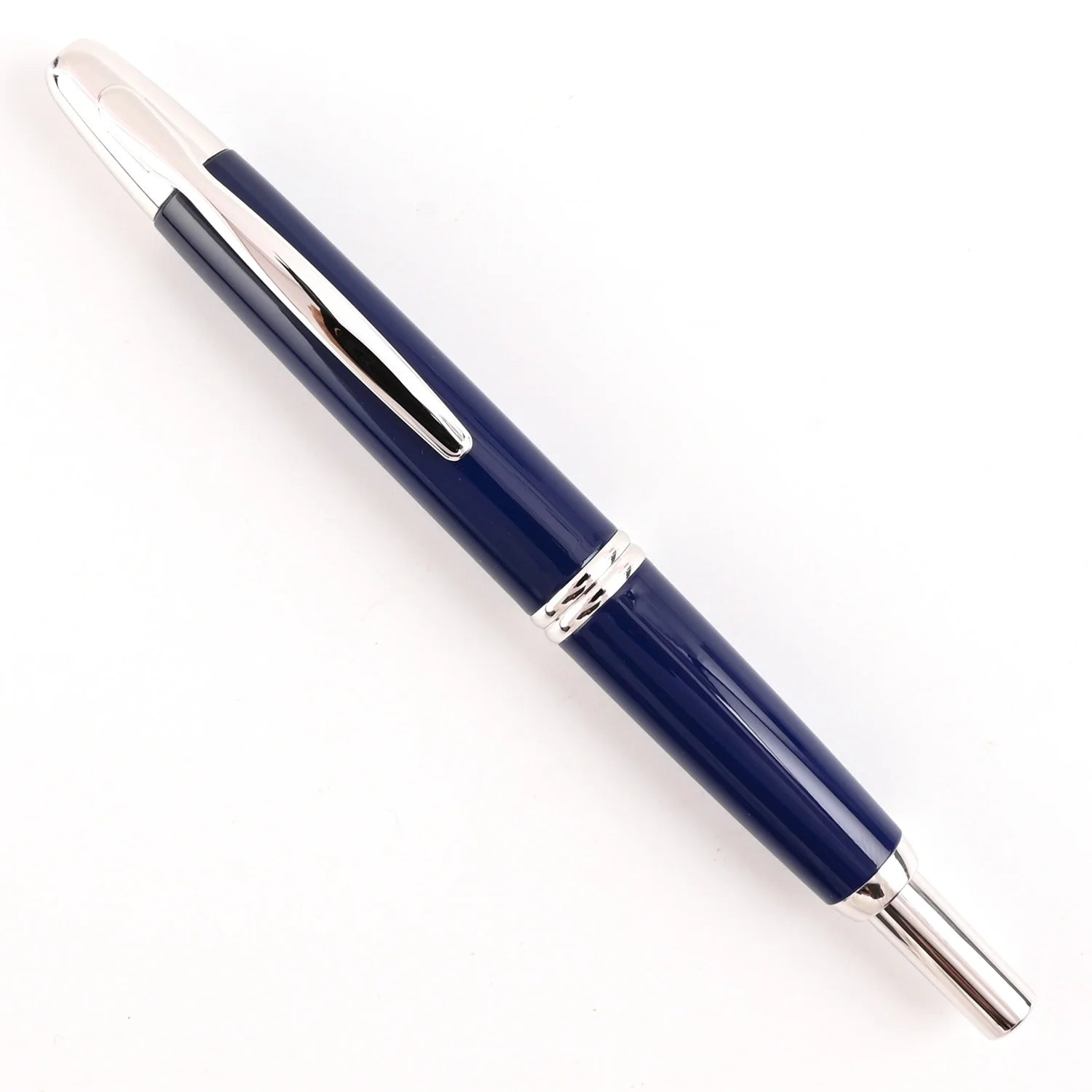 Pilot Capless ( M / B ) Lacquer Blue CT Fountain Pen - Al Qalam