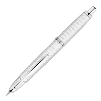 Pilot Capless ( M / B ) Kasuri White CT Fountain Pen - Al Qalam