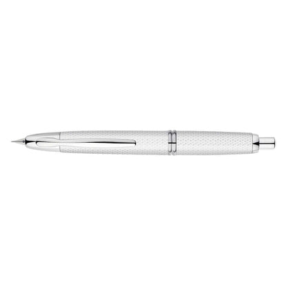 Pilot Capless ( M / B ) Kasuri White CT Fountain Pen - Al Qalam