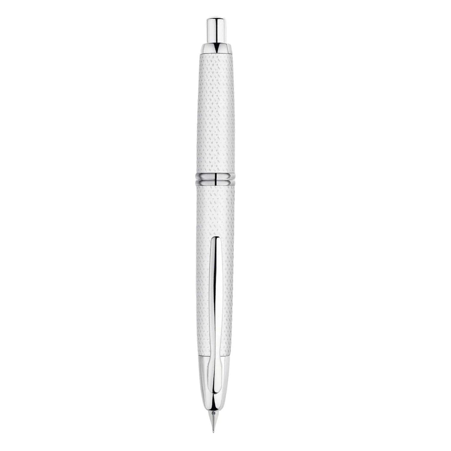 Pilot Capless ( M / B ) Kasuri White CT Fountain Pen - Al Qalam