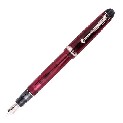 Pilot Custom 74 (M / B) Tinted Red Wine Fountain Pen - Al Qalam