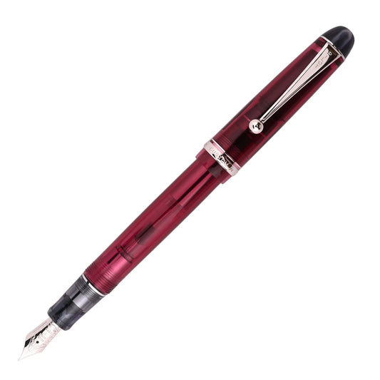Pilot Custom 74 (M / B) Tinted Red Wine Fountain Pen - Al Qalam