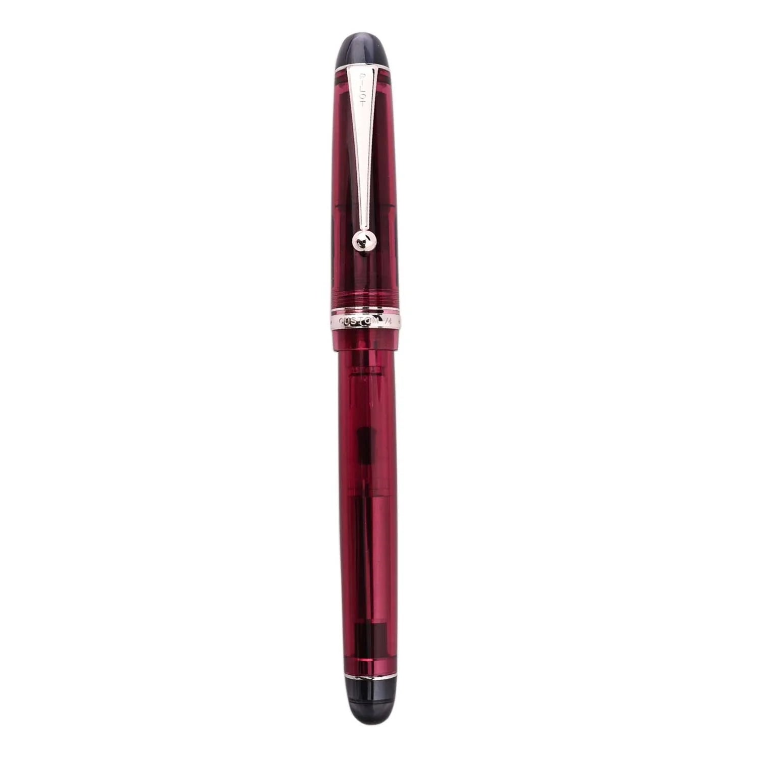 Pilot Custom 74 (M / B) Tinted Red Wine Fountain Pen - Al Qalam
