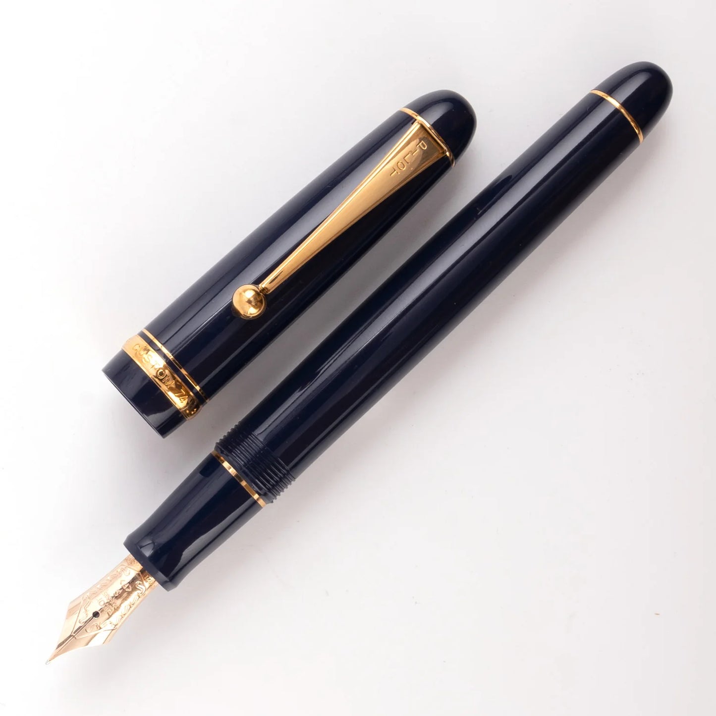 Pilot Custom 74 (M / B) Dark Blue GT Fountain Pen - Al Qalam