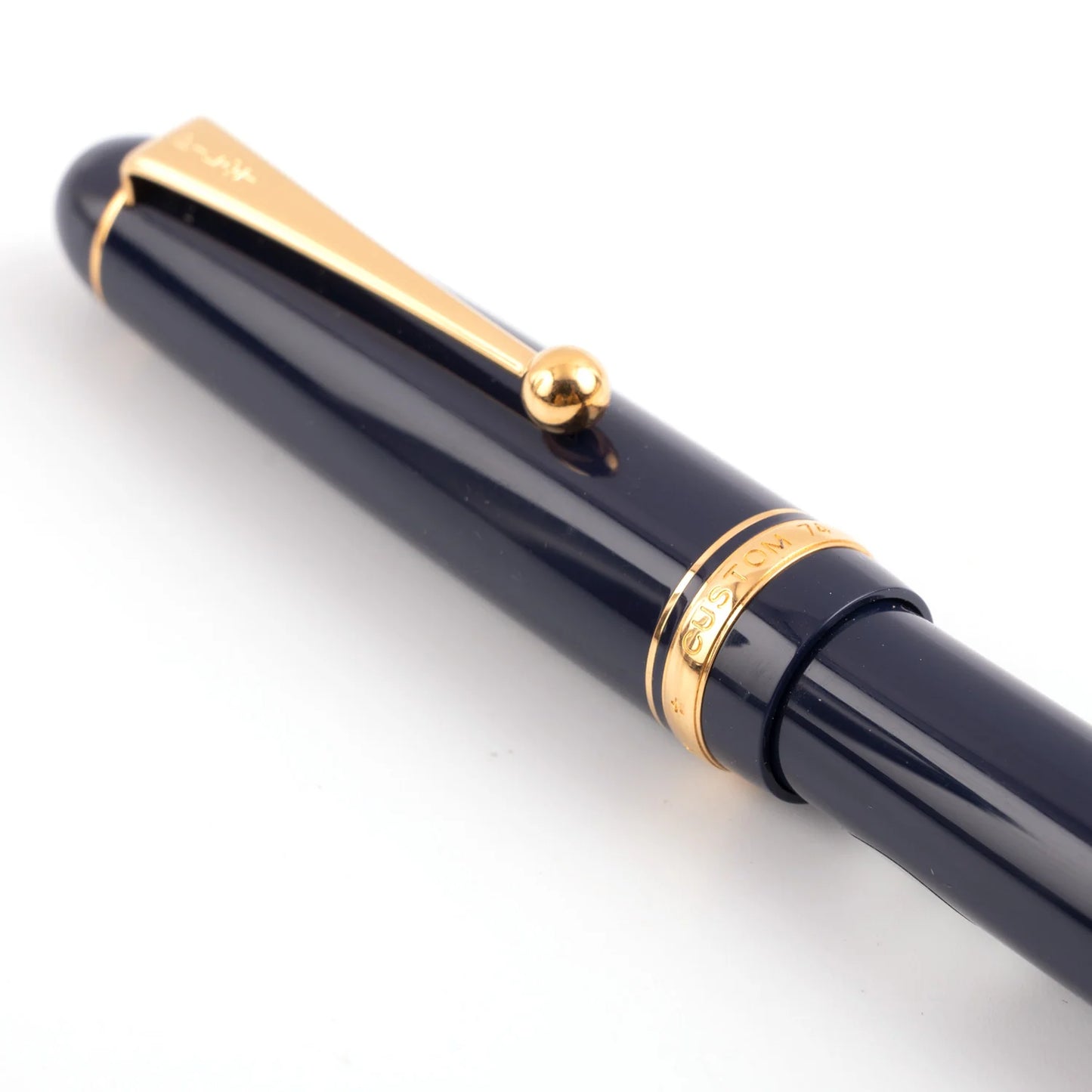 Pilot Custom 74 (M / B) Dark Blue GT Fountain Pen - Al Qalam