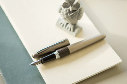 Pilot Fountain Pen Gunmetal Lizard MR 01 - Al Qalam