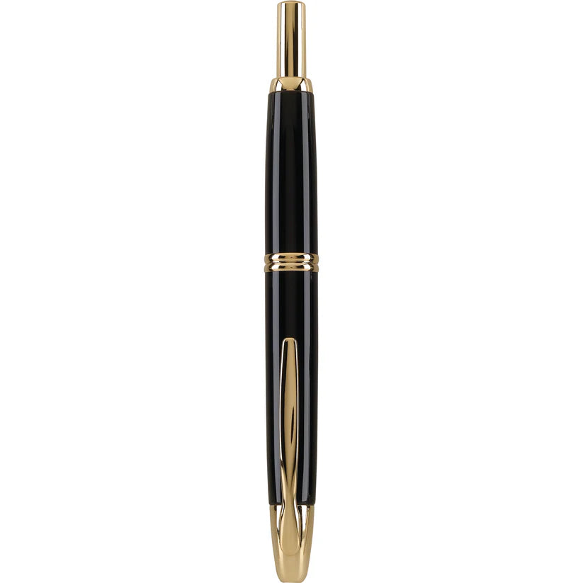 Pilot Capless ( M / B ) Lacquer Black GT Fountain Pen - Al Qalam