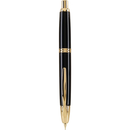 Pilot Capless ( M / B ) Lacquer Black GT Fountain Pen - Al Qalam