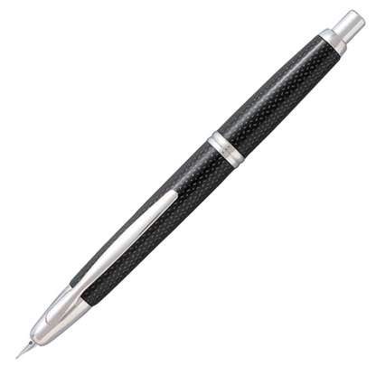 Pilot Capless ( M / B ) Kasuri Black CT Fountain Pen - Al Qalam