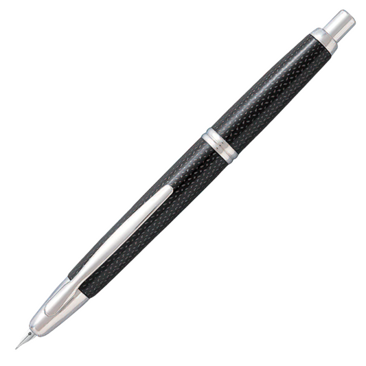 Pilot Capless ( M / B ) Kasuri Black CT Fountain Pen - Al Qalam