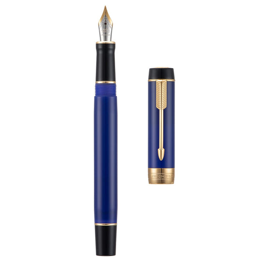 Jinhao Century 100 Fountain Pen Blue - Fine - Al Qalam