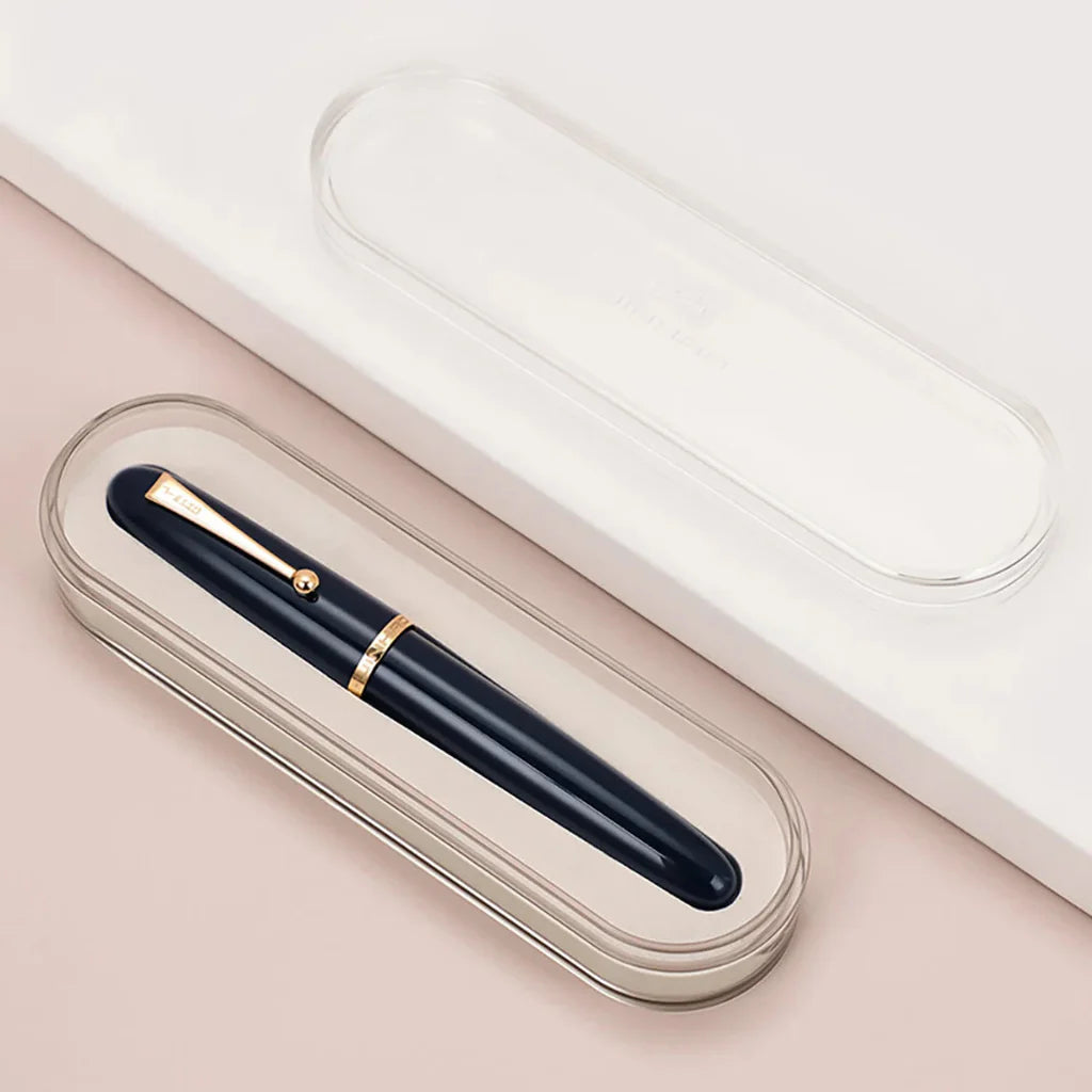 Jinhao 9019 Solid Black Fountain Pen - Al Qalam