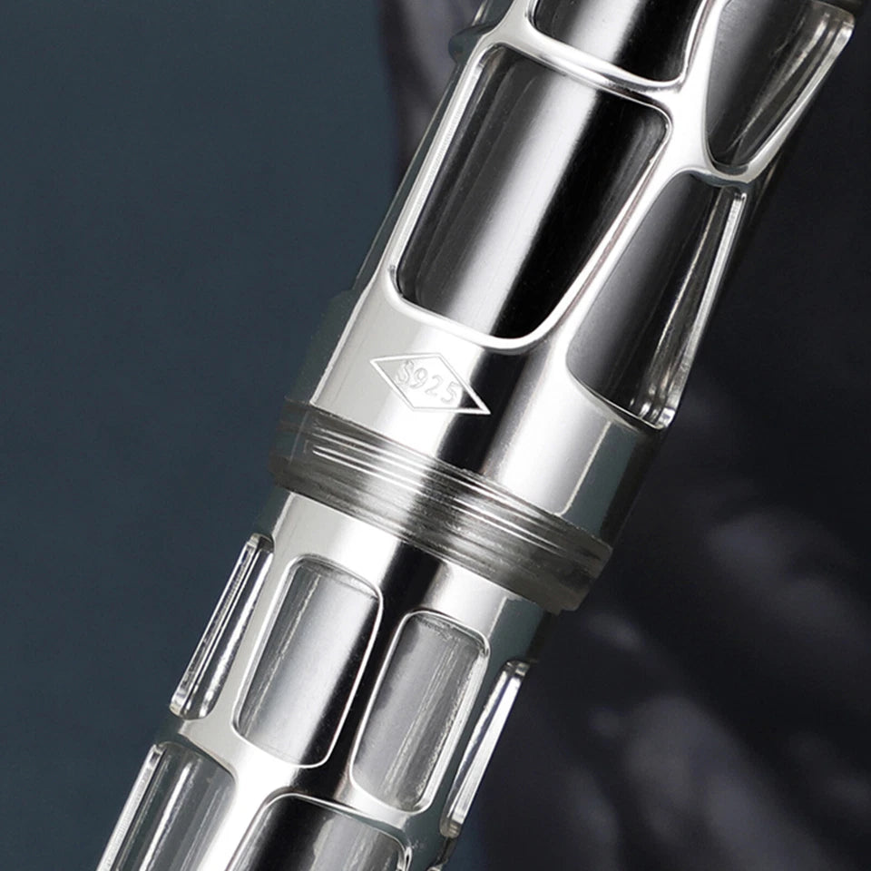 Jinhao S925 Century 100 Sterling Silver Fountain Pen - Al Qalam