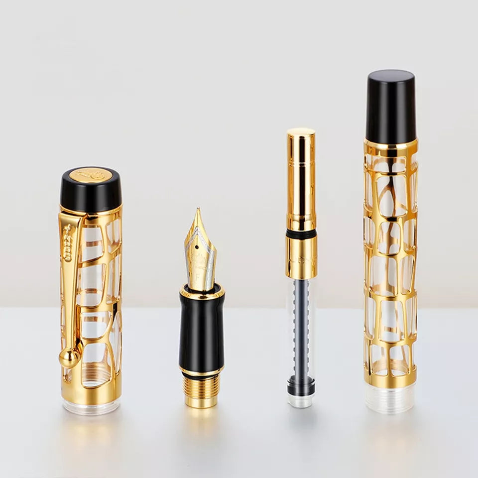 Jinhao Century 100 18K Gold Fountain Pen - Al Qalam