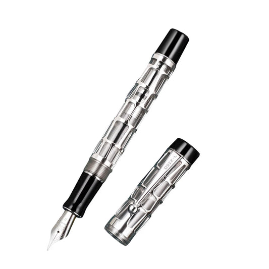 Jinhao S925 Century 100 Sterling Silver Fountain Pen - Al Qalam
